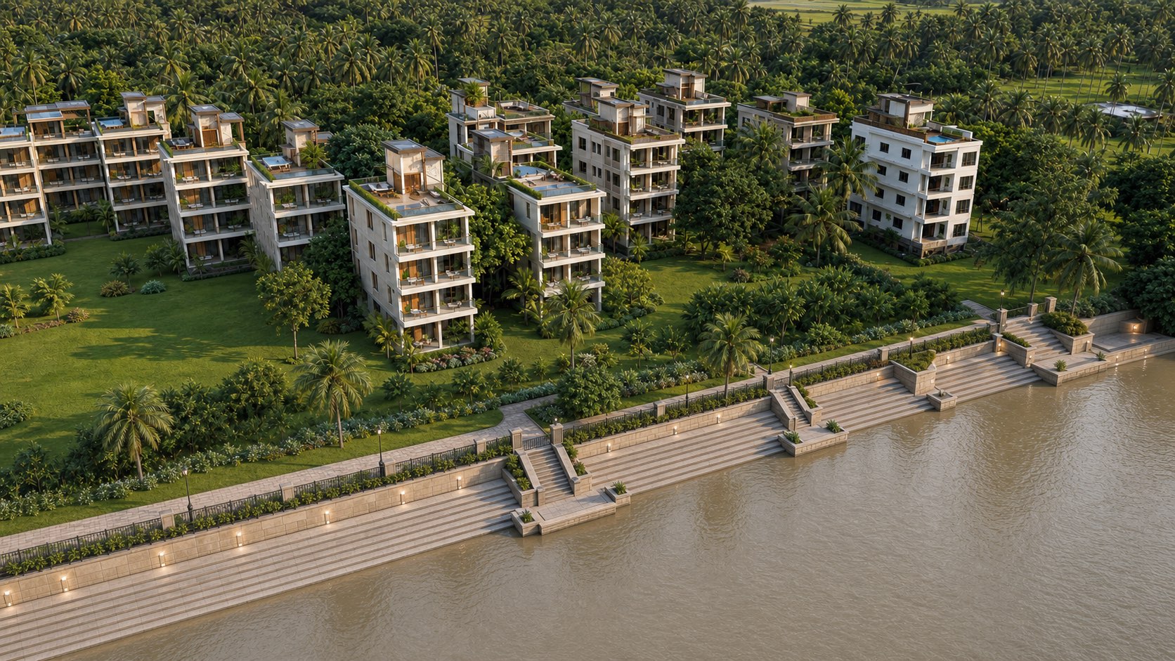 Upcoming resort project by Amanat Realty